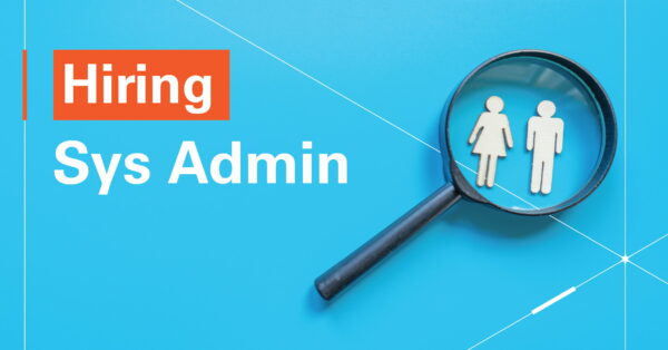 We are currently looking for a motivated and skilled Sys Admin.